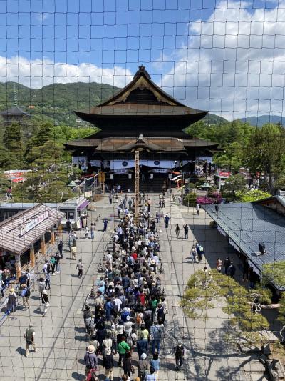 善光寺ご開帳とろくもん乗車、◯十年ぶりの軽井沢