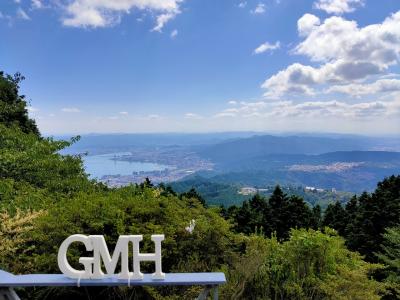 竹生島と比叡山延暦寺