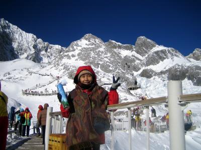 雲南の旅　３　玉龍雪山