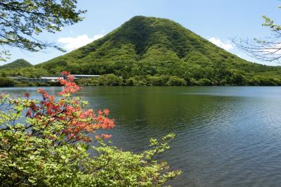 新緑とツツジの榛名湖！