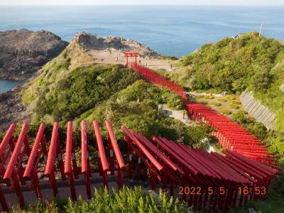 2022年GW　福岡・山口・広島　世界遺産巡り３泊４日旅（２日目：宗像大社／角島／元乃隅神社など）