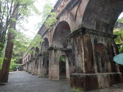 琵琶湖疏水:銀閣～哲学の道～南禅寺（水路閣）～蹴上インクライン