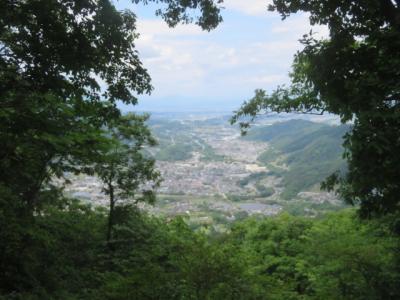 秩父・長瀞町の野上駅から横隈山（よこがいさん）に登りました