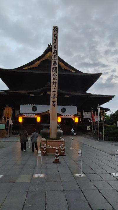 御開帳の善光寺詣りがてら長野の有名処を