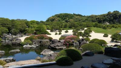 足立美術館と玉造温泉3泊4日。久しぶりの足立美術館と安来節演芸館、土壌掬いを観ました。