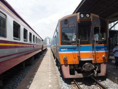 タイ国鉄3等車で激安ナコンパトム往復の小旅行
