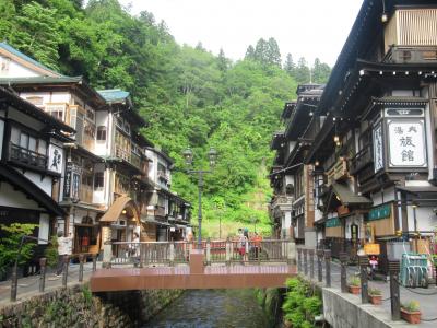 羽黒山から銀山温泉へ2泊3日のシニア旅 ☆ 銀山温泉編