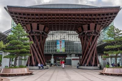 JR金沢駅周辺と上越妙高駅周辺