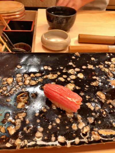 2019年1月：コロナ前の冬に赤坂の鮨一新でお鮨を食べた記録。