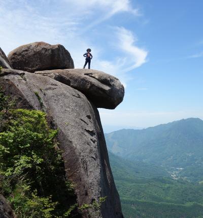 宮崎 山登りの旅③ 延岡 鉾岳 ～仁王立ちなのは足がすくんでいるから の巻～