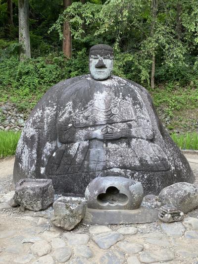 2021年8月 長野に行ってきました。万治の石仏のお参り、かたくらシルクホテルに泊まってきました。