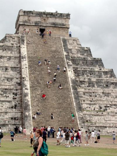 メキシコの旅、ユカタン海沿い編　４　チェチェンイッアー、セレストン