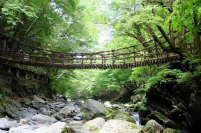 小便小僧　祖谷のかずら橋を過ぎ　三大秘境　奥祖谷まで行ってみる 桃源郷に日本の原風景を観る　さすがにドライブ2人旅　2022.6.19