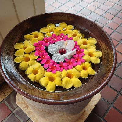 梅雨の宮古島へ～２～　梅雨の晴れ間にお散歩とホテル晩ご飯（やえびし）