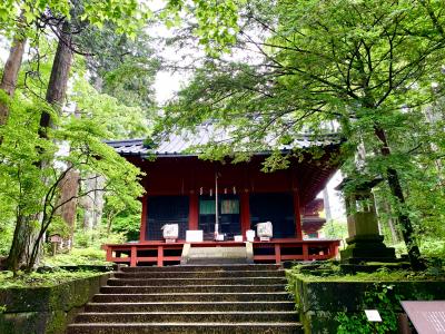 女ひとり旅　公共交通機関と徒歩で日光世界遺産を巡る　二荒山神社・大猷院　１日目　