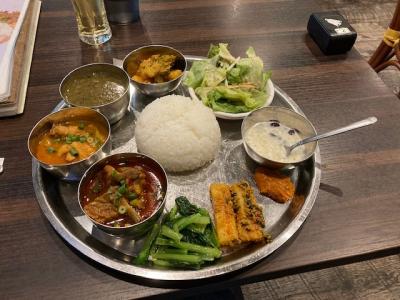 ランチde世界旅行ー４の５８　ネパール