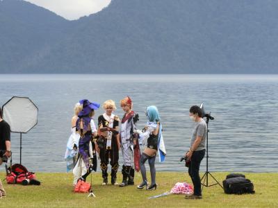 洞爺湖コスプレフェス　登別地獄谷