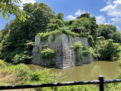 2022年06月　古城巡り　甲賀（水口岡山城跡と水口城跡と土山宿）