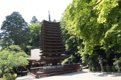 初夏の三重・奈良・京都♪　Vol.81 ☆桜井市：美しい談山神社　十三重塔♪