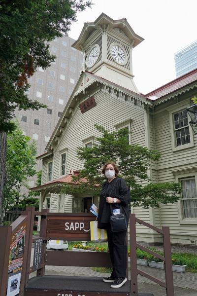 グランドホテル札幌とアンワインド ホテル＆バー 小樽に8泊9日北海道の旅（1）ANA特典航空券で札幌に入り、初めて時計台の見学をする。