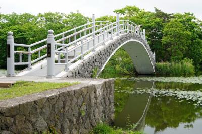 大沼公園をサイクリング　１４キロも走った私たち　函館旅No.１