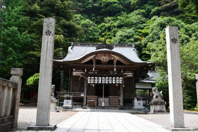 城崎の四所神社と温泉寺