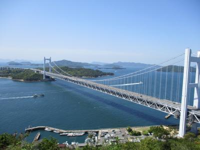 四国の日本100名城を行く⑤（丸亀城）プラス鷲羽山と金毘羅さん