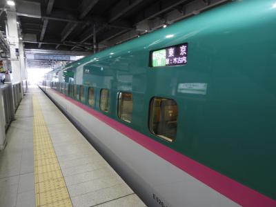 新緑の青森県を旅行(1)　海底トンネルを走る北海道新幹線を初体験 
