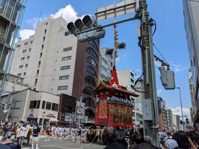 思いがけずに祇園祭に！！