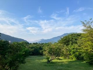 夏の箱根の山歩き