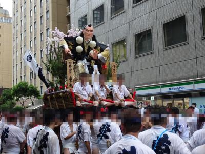 九州旅行（２）威勢のいい博多祇園山笠に圧倒される (2022年7月)