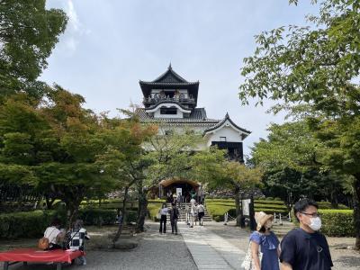 犬山城と城下町