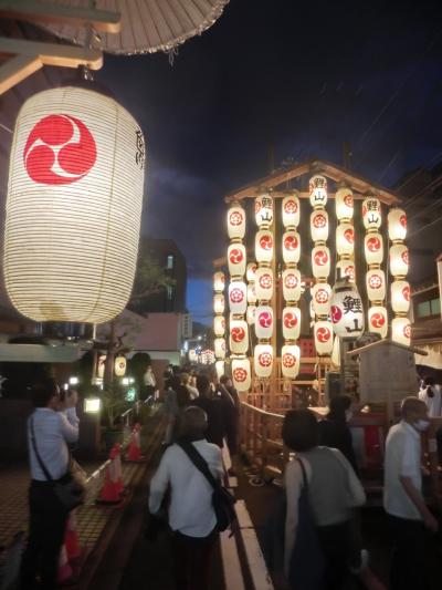 祇園祭後祭の宵々山と龍安寺特別拝観の旅:1日目