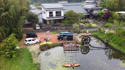 古民家カフェ 神谷家にお届け物