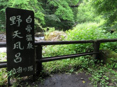 夏旅マイカー：白骨・下呂温泉