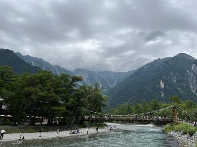 夏の旅行は避暑地に限る！2泊3日信州の旅～1日目　憧れの上高地～