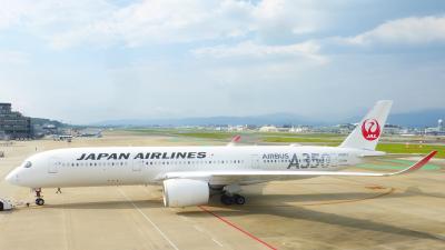 福岡空港展望デッキから飛行機眺望＝ＡＮＡ（スターフライヤー便）で行く名古屋１泊旅＝