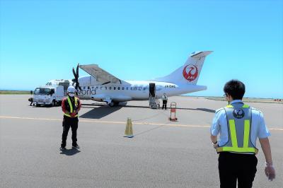 「奥尻島へのリベンジ成功！」　＆　「オニ退治するためじゃない岡山桃太郎空港」