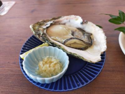 ■ 伊勢志摩墓参帰省の旅　その１　的矢かきテラスで旬の岩牡蠣を堪能