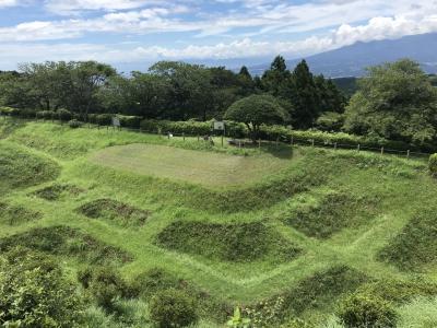 真夏の山中城跡へ