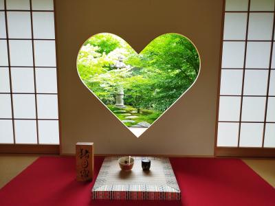 宇治　伊藤久右衛門で紫陽花パフェを食べた後　風鈴寺　正寿院に行って来ました。