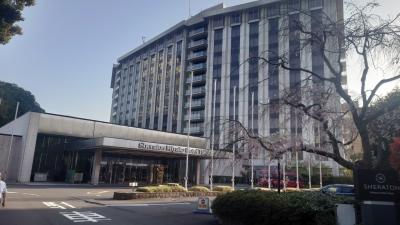 シェラトン都ホテル東京☆残り桜の滞在
