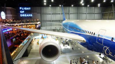 「フライト・オブ・ドリームズ」シアトルテラス内散策＝ＡＮＡ（スターフライヤー便）で行く名古屋１泊旅＝