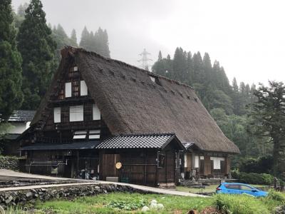 2022年夏旅④ 雨と雷の五箇山