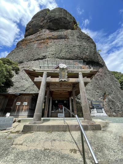 2022年08月　熊本旅行１　鞠智城と不動岩