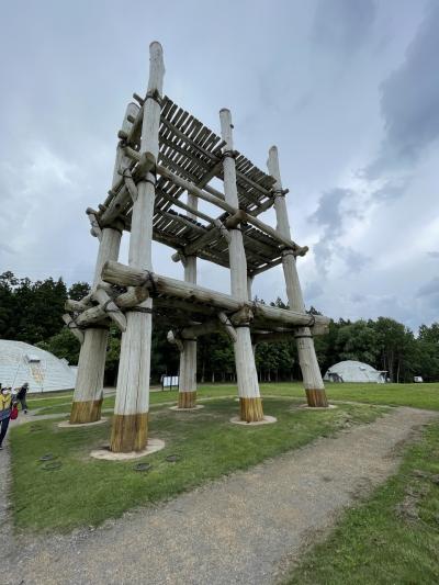 青森県の旅　三内丸山遺跡　Aファクトリー　ワラッセ