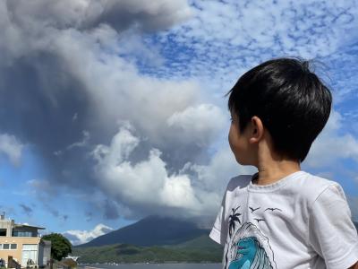 子連れで親子旅行？息子とパパで九州一周2人旅してみる！鹿児島、宮崎編