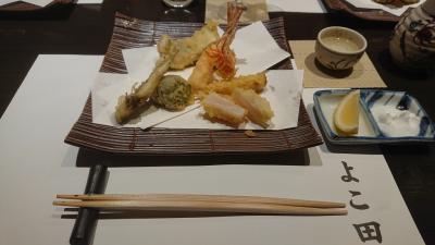 帰墨前に家族揃って京橋「よこ田」で食事会♪家族5人揃うのは実に7年ぶり!5人全員大酒飲みなので父ちゃんは勘定書きが怖い!