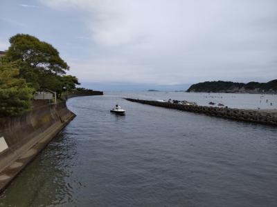 赤ちゃん連れて逗子海岸散歩