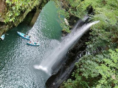 天孫降臨・高千穂峡で滝と牛と天安河原 満喫の旅